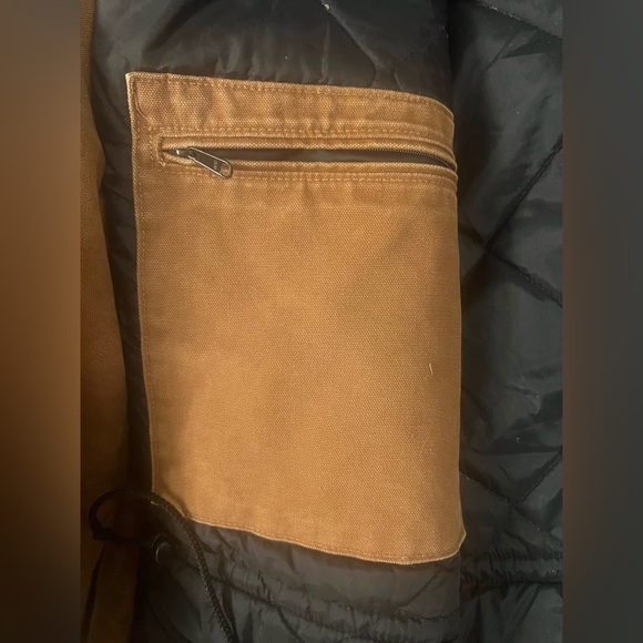 VTG Carhartt Mens Coat Lined Duck Canvas Chore Barn Workwear Distressed XXL G3 - Picture 9 of 12